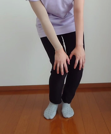 簡単な体操～動画：膝回し～の記事動画