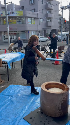 12／28 お餅つきイン川崎の記事動画