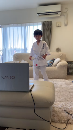 オンライン空手の記事動画