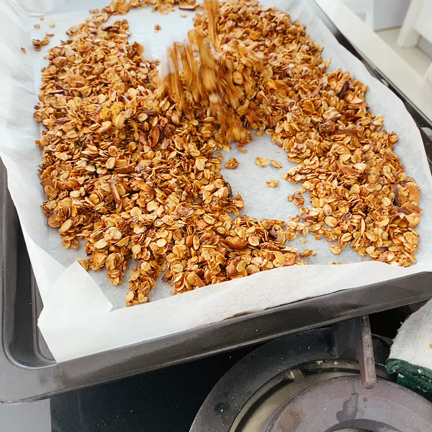 ココナッツシュガーグラノーラのお話しの記事動画