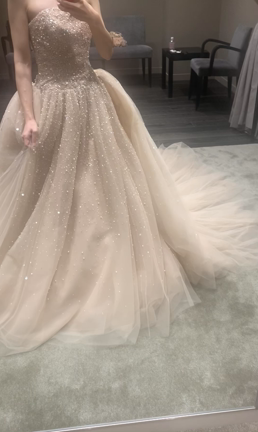 ウエディングドレス試着⑤ハツコエンドウ カラードレス♡ | アラフォー