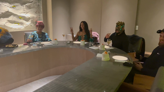 ２０２２年最後のディナーは、Sashaと♡の記事動画