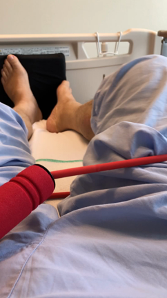 PoｍVd療法6日目、トレーニングチューブを使ったトレーニングのメニューが増えました。の記事動画