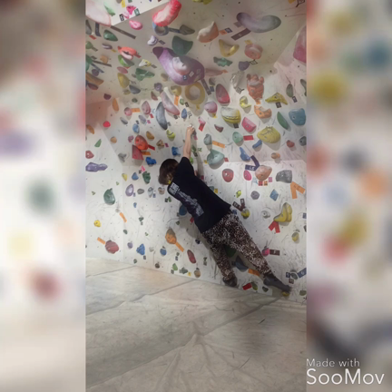 ボルダリング2回目の記事動画