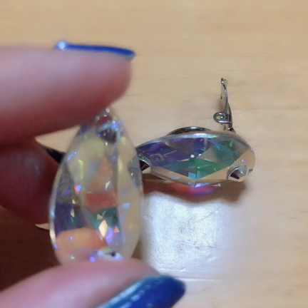 手作りの社交ダンス用アクセサリー！まずは、シンプルなイヤリングに挑戦！の記事動画