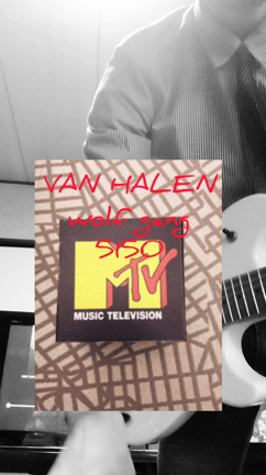 VAN HALEN★HANG'EM HIGH guitar practice.2の記事動画