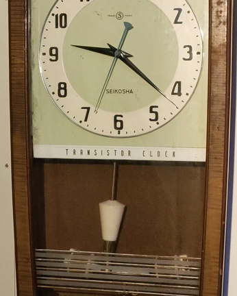 整備記録:精工舎の並トランジスター掛け時計を修理する3の記事動画