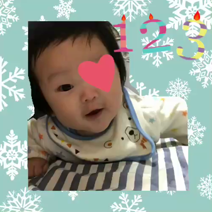 日韓夫婦◆サヨナラ2ヶ月、こんにちは3ヶ月♪の記事動画