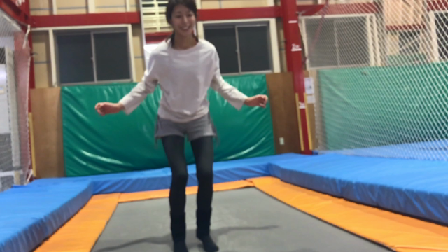 初体験☆ひたすら跳ぶ。の記事動画