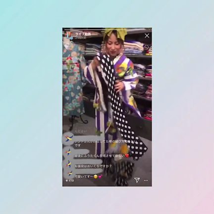 修正再アップ！リボンパタパタ結び実演動画♪♪インスタライブよりの記事動画