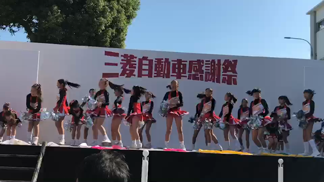 LOVE☆SMILESキッズチア三菱自動車感謝祭の記事動画