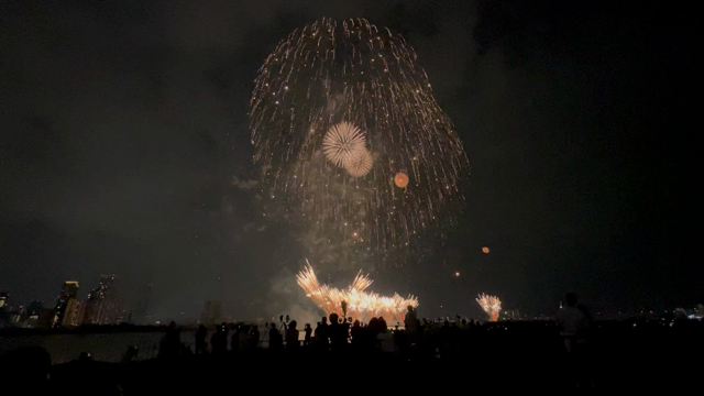 3年ぶりの花火大会に感激♡の記事動画