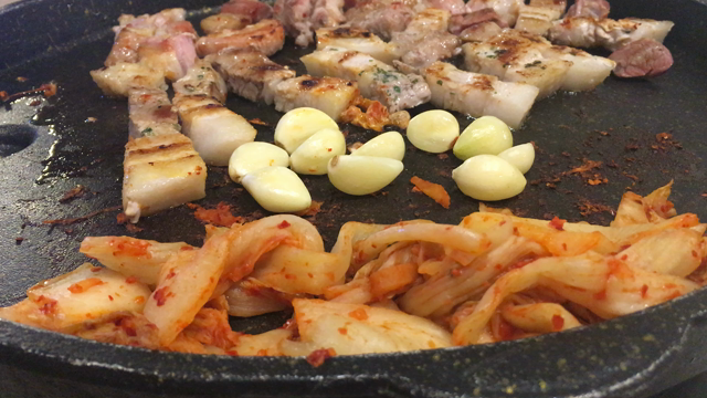 ハプチョン駅の絶品サムギョプサル食べ放題の記事動画