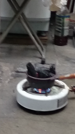 燃焼実験 ミャンマー産備長炭の記事動画