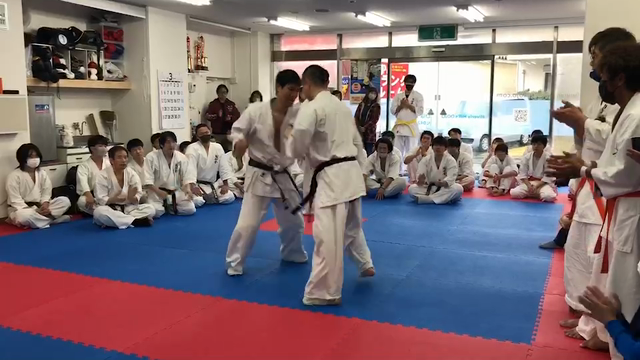 昇段審査の記事動画