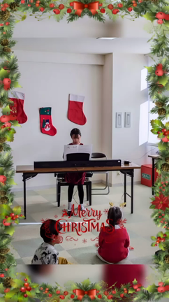 今年のクリスマス会(宝塚市中山・山本・雲雀丘花屋敷ピアノ教室)の記事動画
