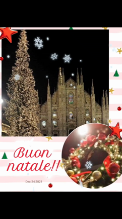 Buon Natale‼️イタリア語でMerry Christmas今日は聖なる夜の記事動画