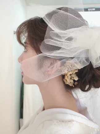 プレ花嫁必見♡和装に似合う洋髪アレンジ✨の記事動画