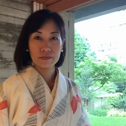 練馬区の向山庭園てこんなとこ動画　浴衣着付けサークルの記事動画