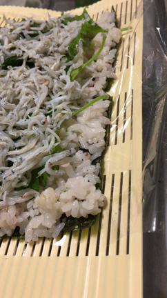 【恵方巻】月のかに座の日の節分　ラッキーカラーはグレー（釜揚げしらす）＋ヒレカツも頂くの記事動画