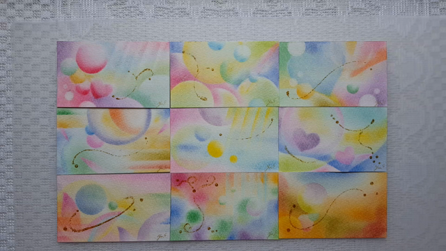 気になる絵柄か数字を選択～誕生日おたのしみ企画～パステルアートとメッセージをどうぞ♡の記事動画