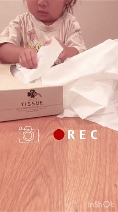 ティッシュ全出し常習犯。の記事動画