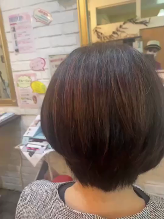 痛くないヘアカラー❣️和漢カラーとウィービング❣️の記事動画