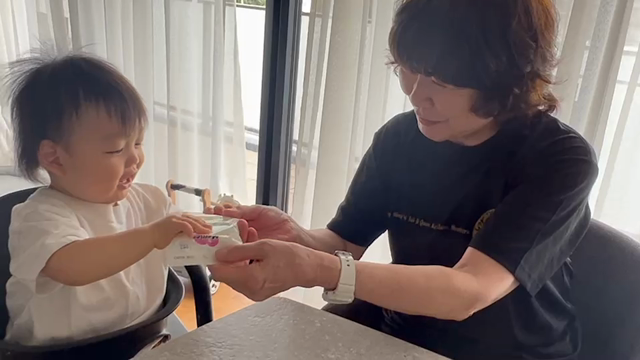 桃の子供 じーの急成長！（もうすぐ1歳2ヶ月） | 桃オフィシャルブログ