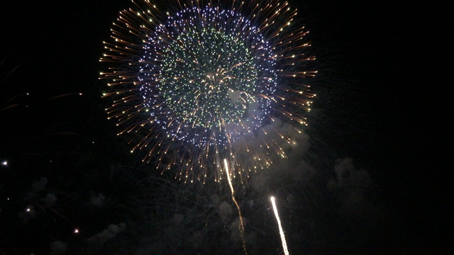 土浦全国花火競技大会。の記事動画