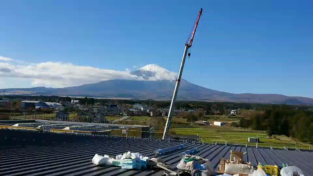 青空と富士山の記事動画
