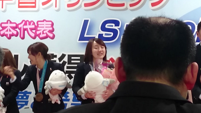 LS北見 凱旋セレモニーの記事動画