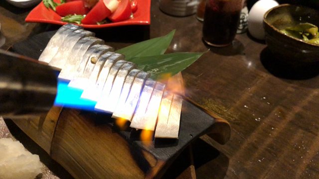 仙台出張 居酒屋飲み〜炙りしめ鯖！の記事動画