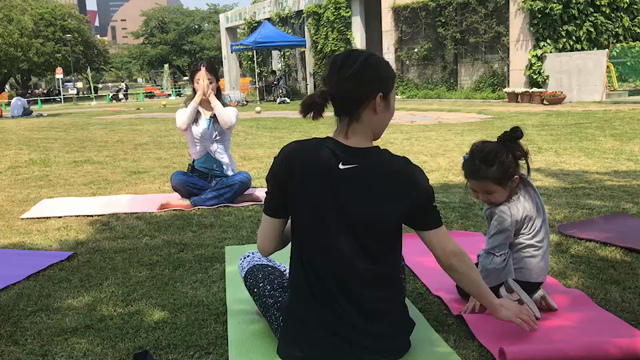 第10回勝山公園パークヨガご案内と、パークヨガ動画の記事動画