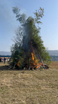 とんど祭りの記事動画