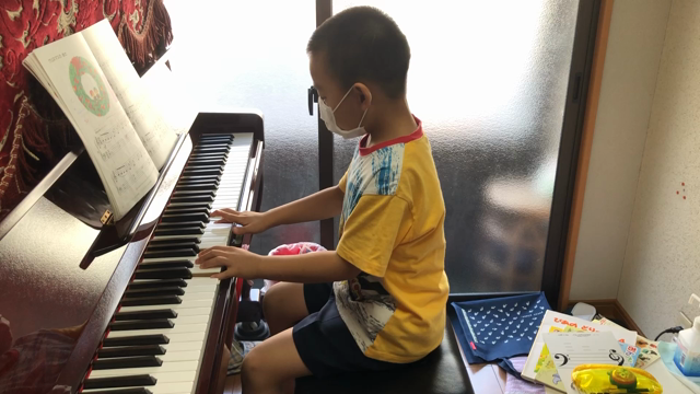 ７月２日・小学１年生じゅんた君のレッスンです♪（動画ありです☆）の記事動画