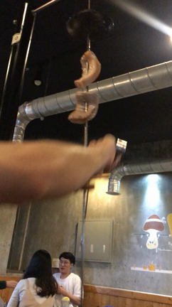 衝撃ビジュアルのサムギョプサル！の記事動画