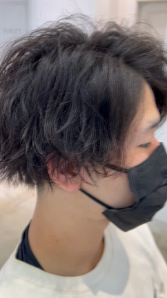 ツイストスパイラルパーマの記事動画