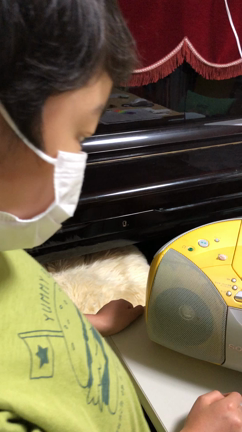 個別指導級の生徒のTちゃんが英語の歌を歌ってくれましたの記事動画
