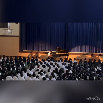 文化祭での演奏、伴奏、みんな頑張りました٩( 'ω' )وの記事動画