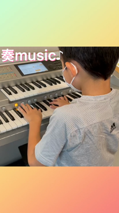 ピアノの生徒さんが初めてエレクトーンを弾いてみたの記事動画