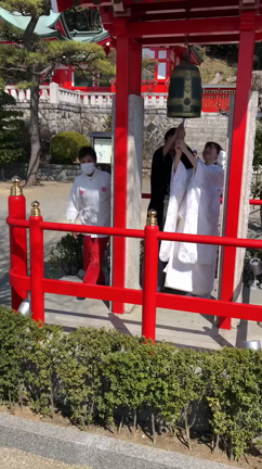 恋人の聖地で【愛の鐘】が響く♪足利織姫神社結婚式♡の記事動画