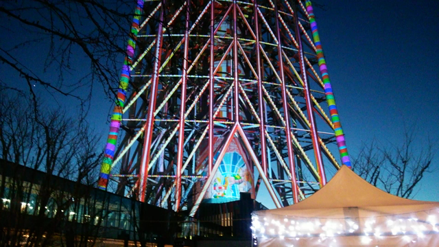 スカイツリー、プロジェクションマッピング♪の記事動画