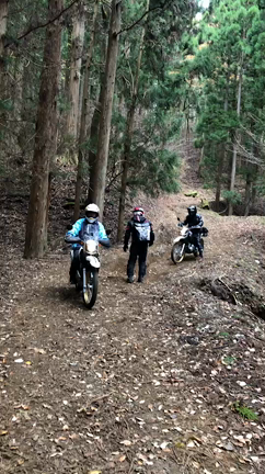 今年最後の林道ツーリングの記事動画