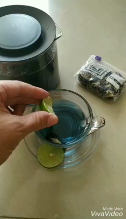 「お庭で育った自家製バタフライピーで素敵なティータイム♬」の記事動画