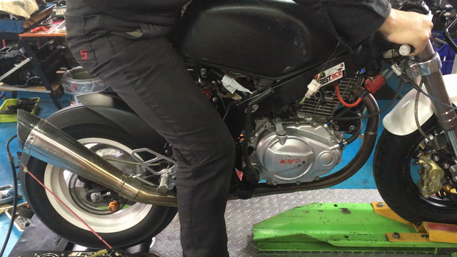 ＫＡＹＯ　MR150　馬力測定(パワーチェック)！の記事動画