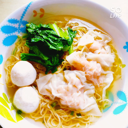 今日のお昼はバミーだよの記事動画