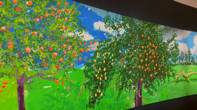 ディヴィド ホックニー展の記事動画