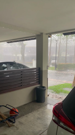 マレーシアの集中豪雨の威力の記事動画