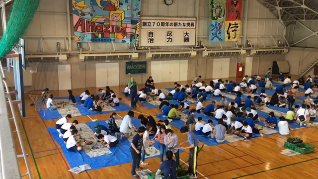 9 3 出張教室 十和田市立 三本木中学校 奥入瀬モスボール工房 の Blog