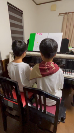 兄弟連弾　ドラゴンクエスト序曲の記事動画